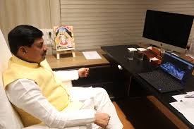 मुख्यमंत्री ने वीडियो कॉन्फ्रेंसिंग के माध्यम से नोहलेश्वर महोत्सव सहभागिता की।