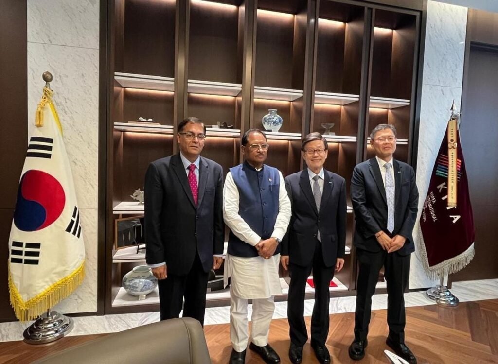 दक्षिण कोरिया के KITAसे मुख्यमंत्री विष्णुदेव साय की सार्थक मुलाकात