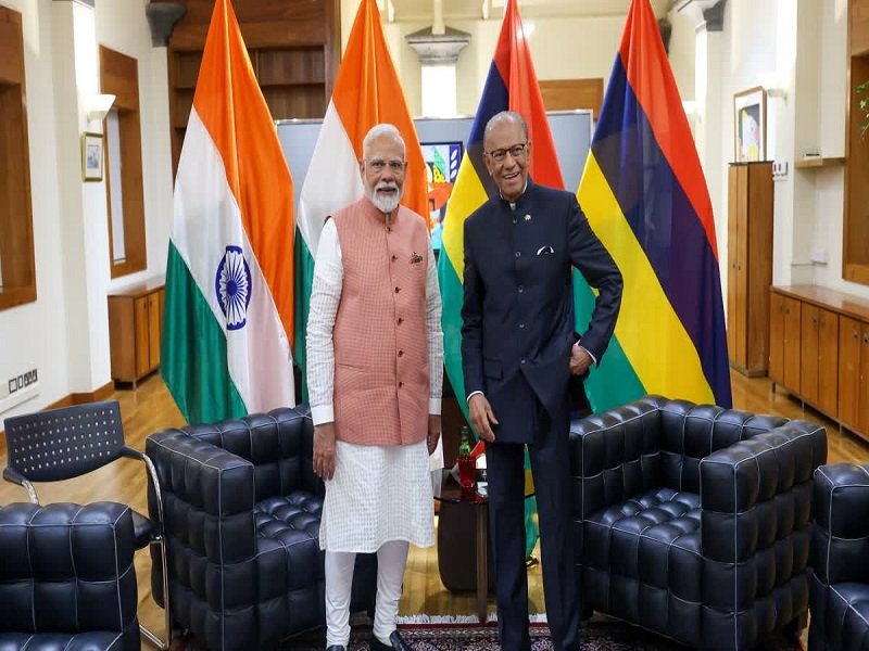 भारत और मॉरीशस के बीच हुई द्विपक्षीय मुद्दों पर चर्चा