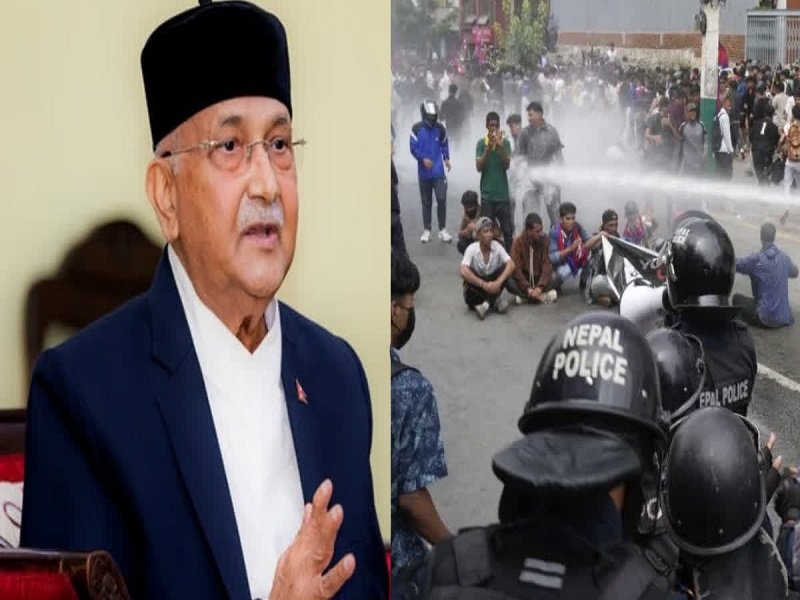 नेपाल में बढ़ाया गया कर्फ्यू, प्रधानमंत्री के.पी. शर्मा ओली ने दिया इस्तीफा
