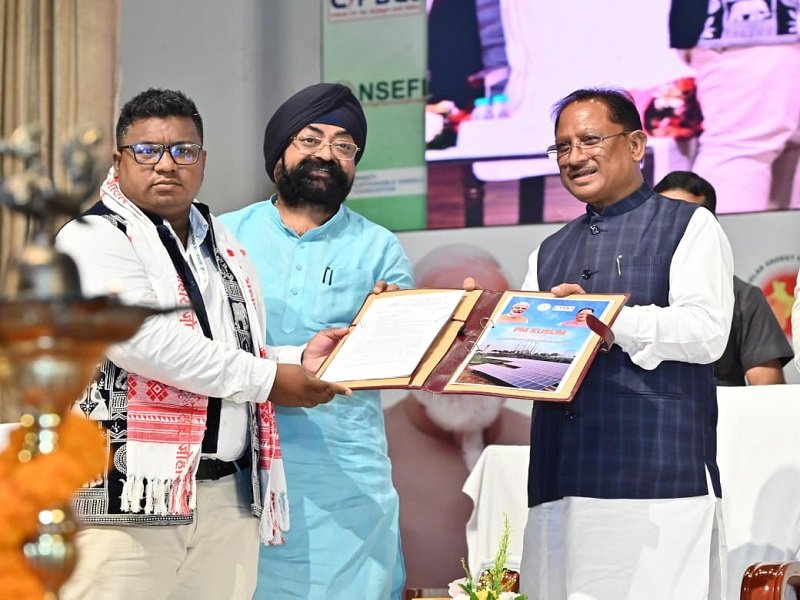 CM ने व्यापक जागरूकता के लिए सूर्य रथ को दिखाई हरी झंडी