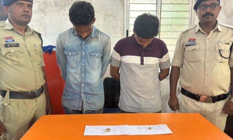 रायपुर में हेरोइन के साथ दो आरोपी गिरफ्तार…लाखों का माल जप्त…