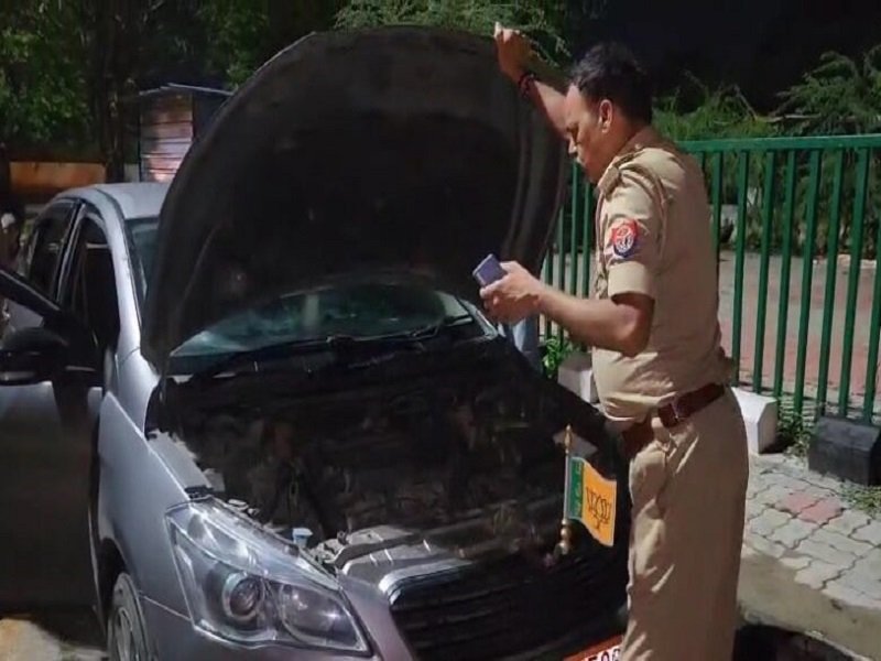 फ़र्ज़ी विधायक की गाड़ी से कांकेर में बड़ा सड़क हादसा