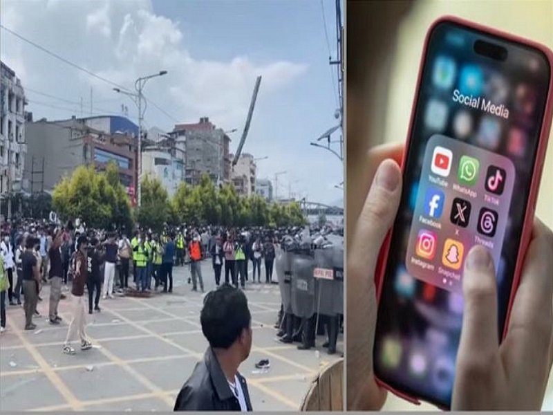 नेपाल में कई सोशल मीडिया प्लेटफॉर्म्स पर प्रतिबंध