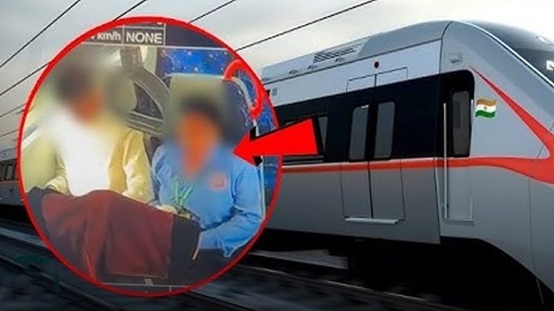 नमो भारत ट्रेन में आपत्तिजनक अवस्था में कैद हुए स्टूडेंट्स…दोनों पर FIR…