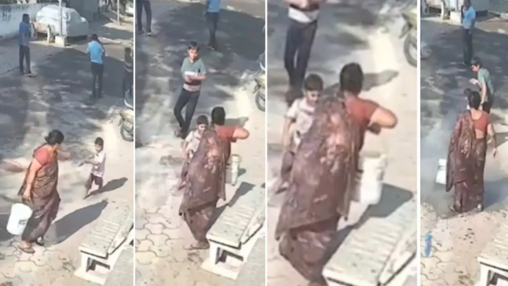 4 साल के मासूम ने दादी पर उड़ेला रंग, गुस्साई दादी ने डाल दिया खौलता पानी