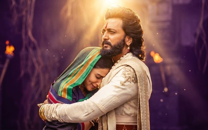 ‘फूल पारिजात’ गाने में दिखा शिवाजी महाराज-सईबाई के रिश्ते का भावुक रंग