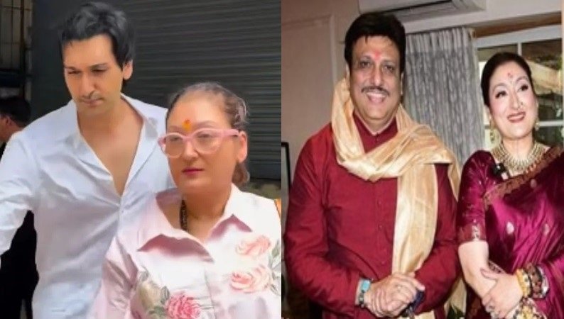 गोविंदा की पत्नी सुनीता आहूजा बेटे यशवर्धन साथ पहुंचीं फैमिली कोर्ट