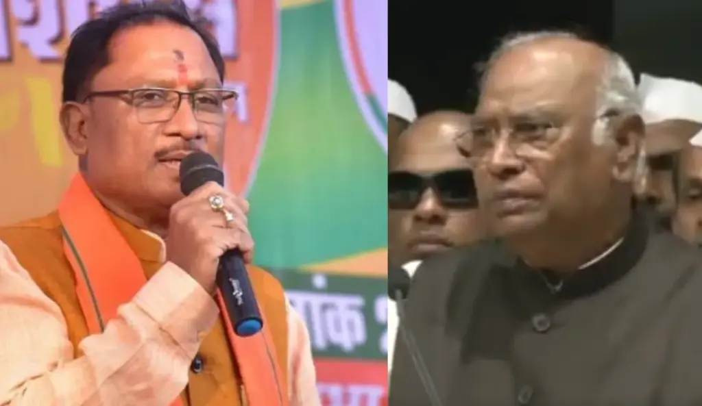 पीएम मोदी के पिता पर खड़गे की टिप्पणी से सियासी विवाद, CM साय ने किया पलटवार, मांगी माफी